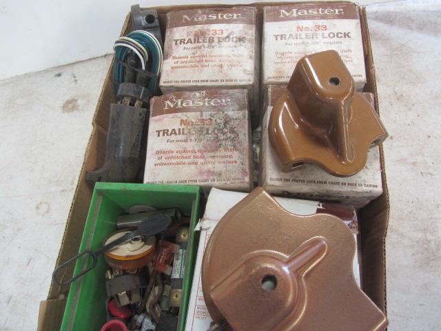 lot 433 image: New Hitch Receiver Locks, Wiring Harness