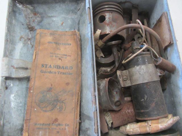 lot 442 image: Std Garden Tractor Book & Parts