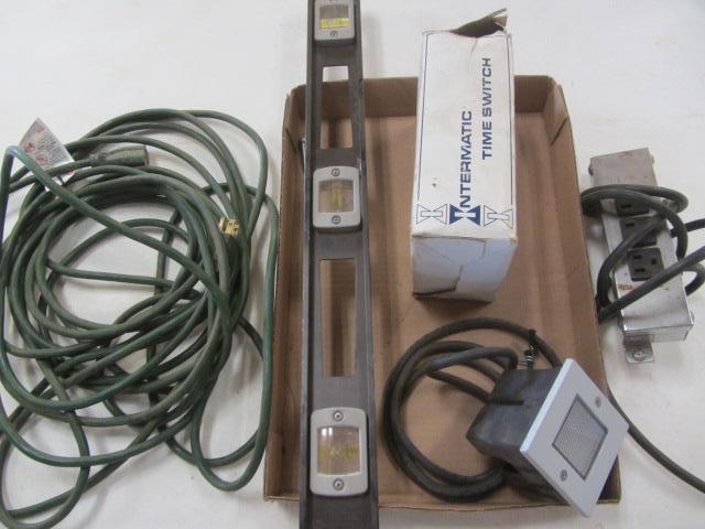 lot 443 image: Power Switch, Cord, Level