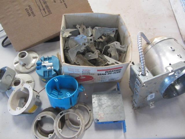 lot 456 image: Joist Hangers, Can Light, Electrical Boxes