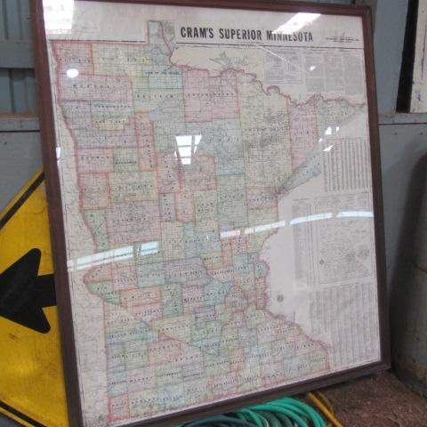 lot 462 image: Cram State of MN Map