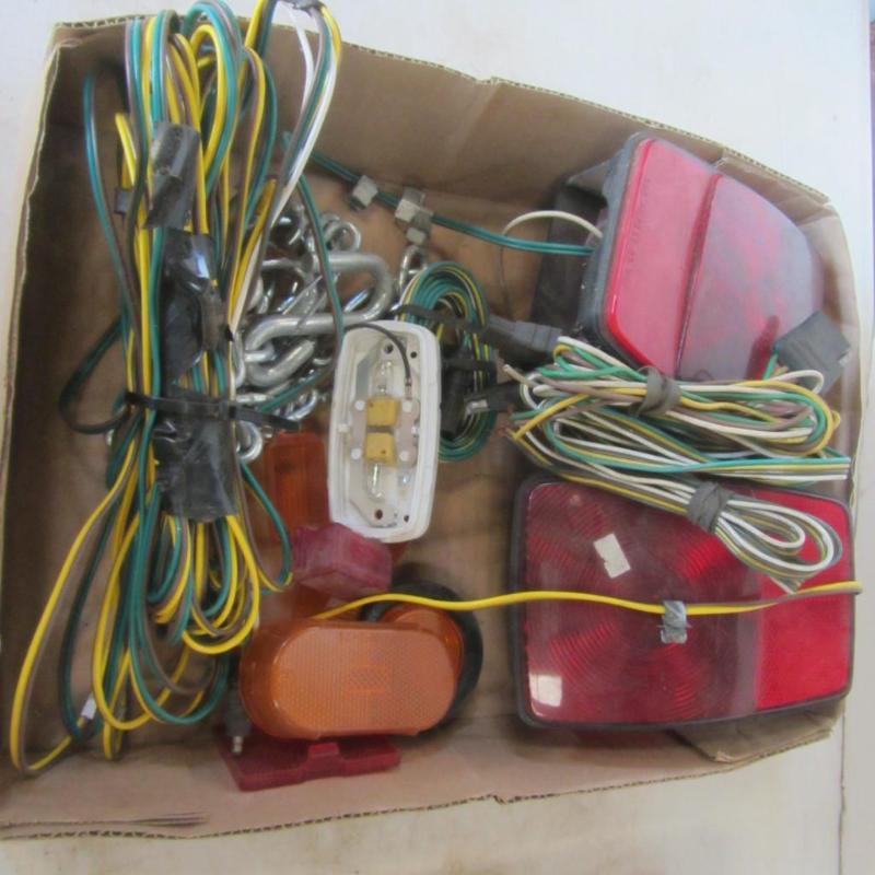 lot 68 image: Trailer Lights, End Wiring
