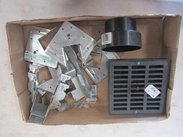 lot 85 image: Metal Hangers, Floor Grate