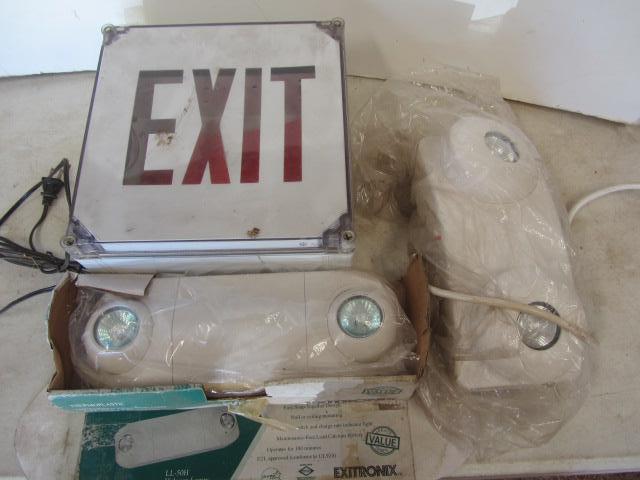 lot 89 image: EXIT sign, Emergency Lights