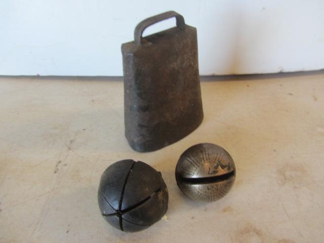 Brass Sleigh & Cow Bells