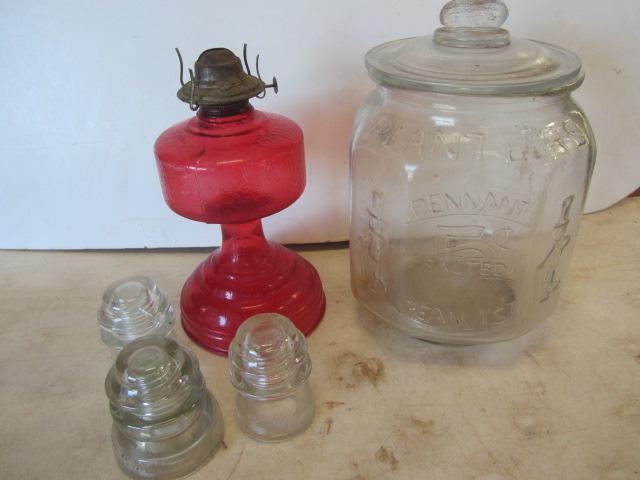 Planters Peanut Jar, Lamps