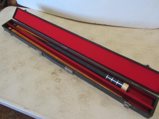Pool Cue & Case