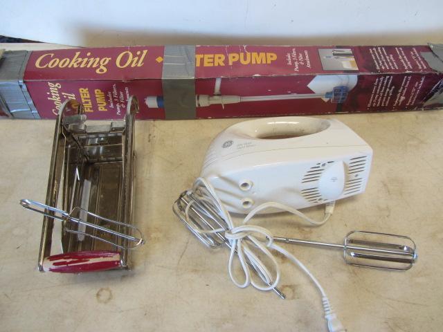 Transfer Pump, Mixer, French Fry Cutter