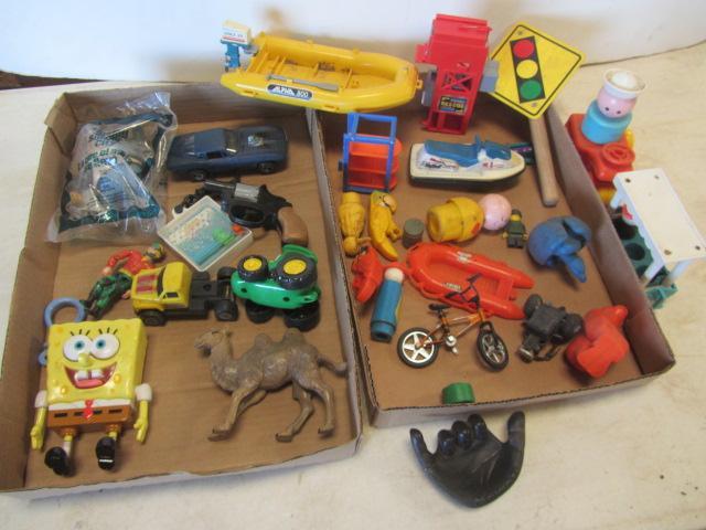 Tootsie Car, Raft, BMX Bike