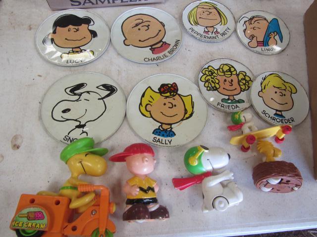 Snoopy & Charlie Brown Dishes & Toys