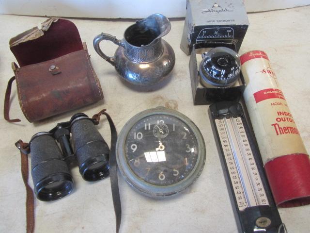 Compass, Thermometer