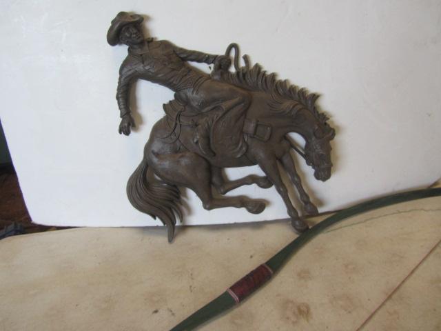 Bronc Busting Cowboy, Bow