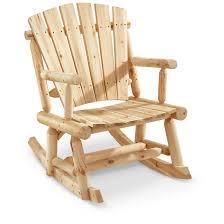 CASTLECREEK Oversized Adirondack Rocking Chair