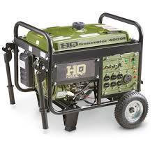 HQ ISSUE 4,000W Gas Generator