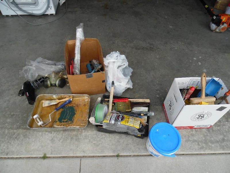 Misc. Painting and Sheet Rock Supplies