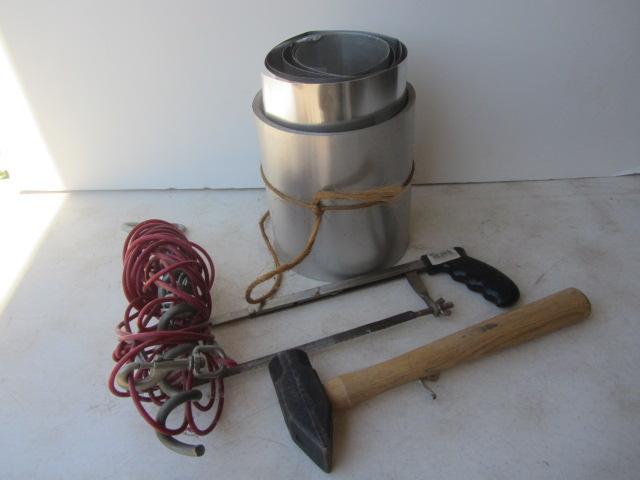 Aluminum Flashing, Hammer