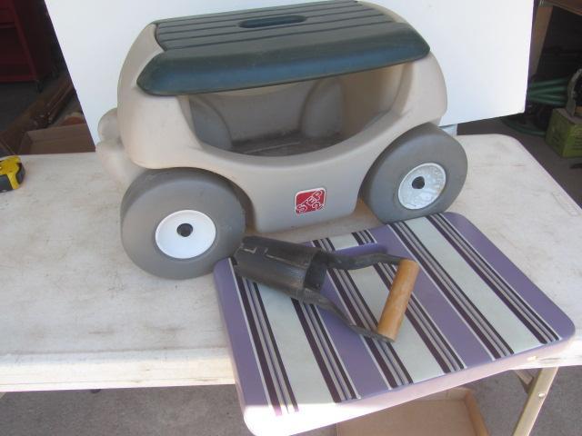 Garden Roller Cart, Planter