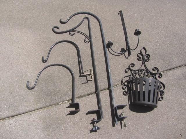 Plant Hanger Hooks, Basket