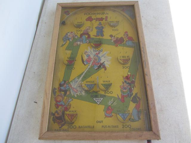 Vintage Poosh-M-Up Pinball