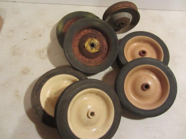 lot 132 image: Used Front Tires for Pedal Tractors