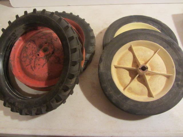 lot 133 image: Used Rear Tires for Pedal Tractors