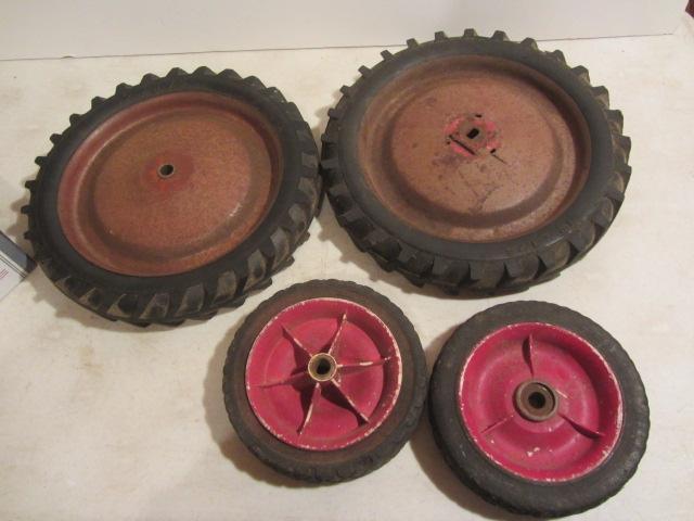 lot 134 image: Used Tires for Pedal Tractors