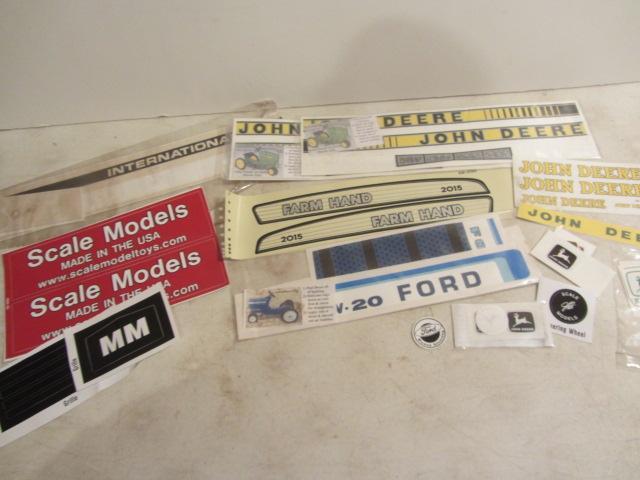 lot 137 image: Pedal Tractor Decals