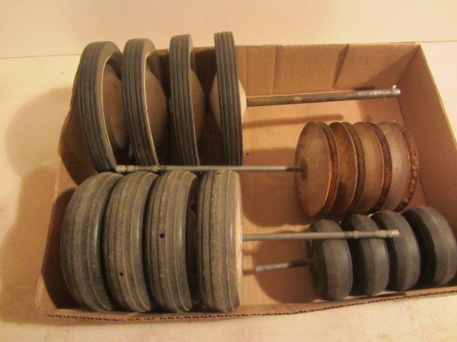 lot 138 image: Toy Wagon Wheels