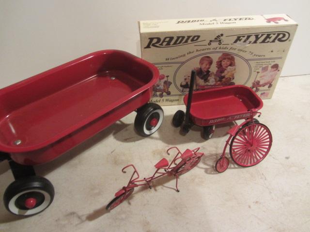 lot 146 image: Radio Flyer Wagons & Bikes