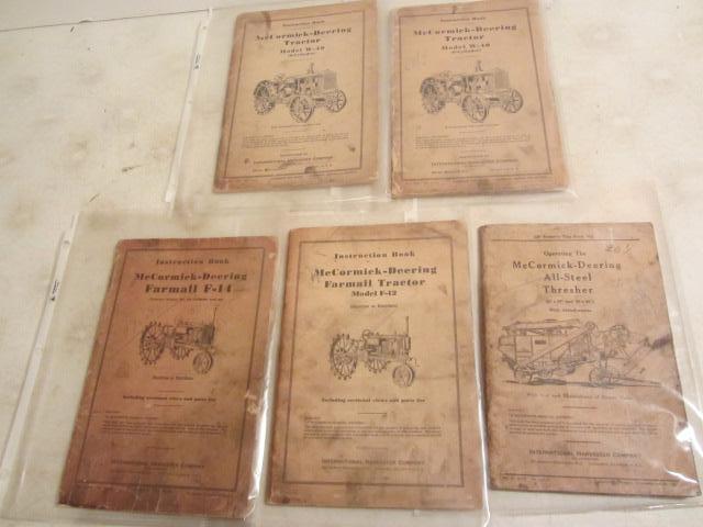 lot 155 image: Farm Implement Manuals