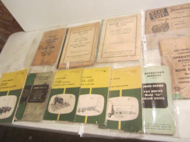 lot 159 image: Farm Implement Manuals