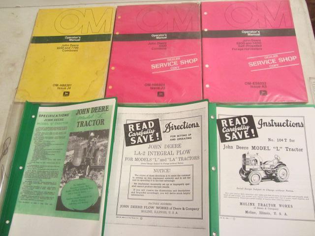 lot 162 image: Farm Implement Manuals