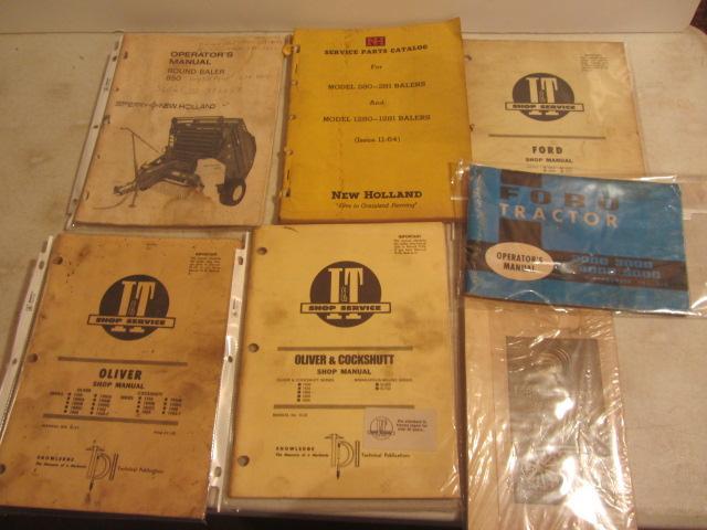 lot 163 image: Farm Implement Manuals
