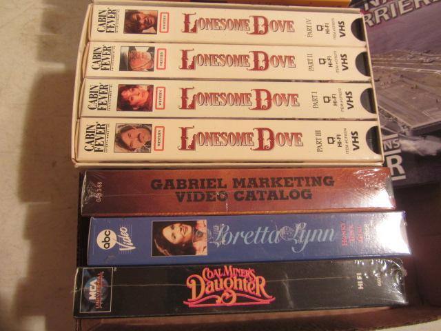 lot 174 image: VHS, Lonesome Dove, Western
