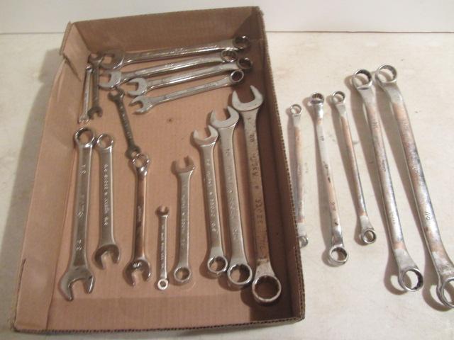 lot 38 image: Box End & Combo Wrenches