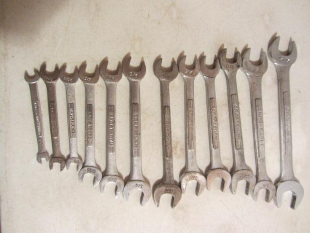 lot 39 image: Craftsman Open End Wrenches