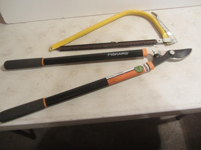 lot 49 image: Fiskars Bypass Lopper, Saw