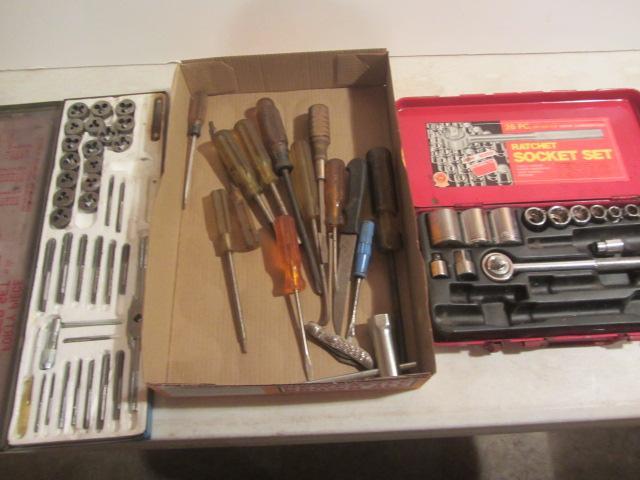 lot 64 image: Tap & Die Set