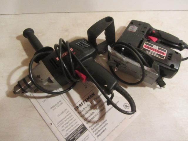 lot 71 image: Electric Drill, Jig Saw