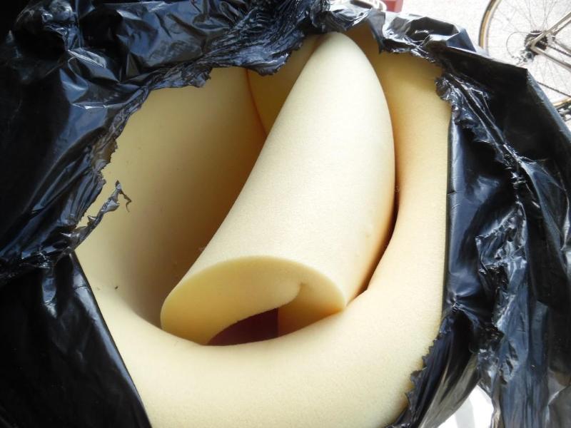 Roll of foam