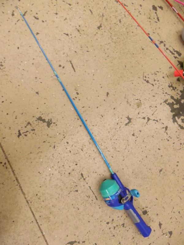 Childs fishing rod and reel