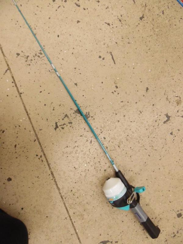 Childs fishing rod and reel
