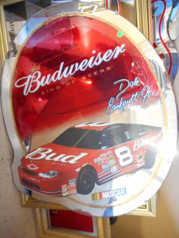Nascar Mirror Sign