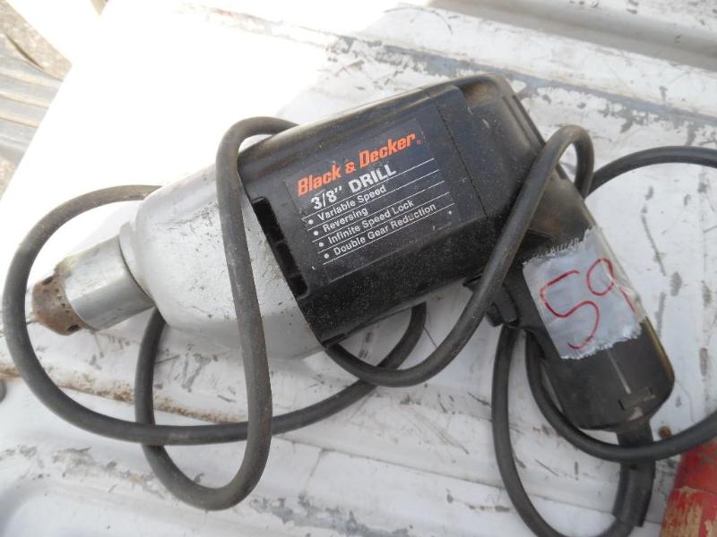Black and Decker drill