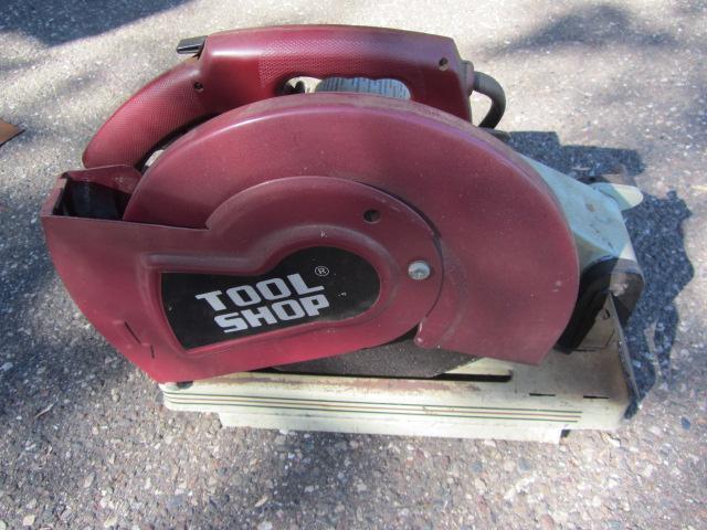 lot 107 image: Tool Shop Cutoff Saw
