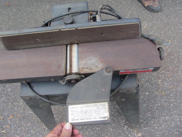 lot 128 image: Craftsman Jointer  Planer