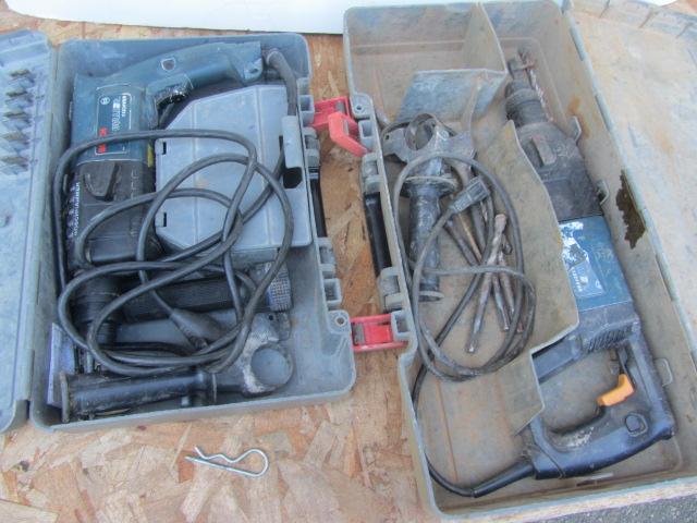 lot 138 image: Bosch Hammer Drills
