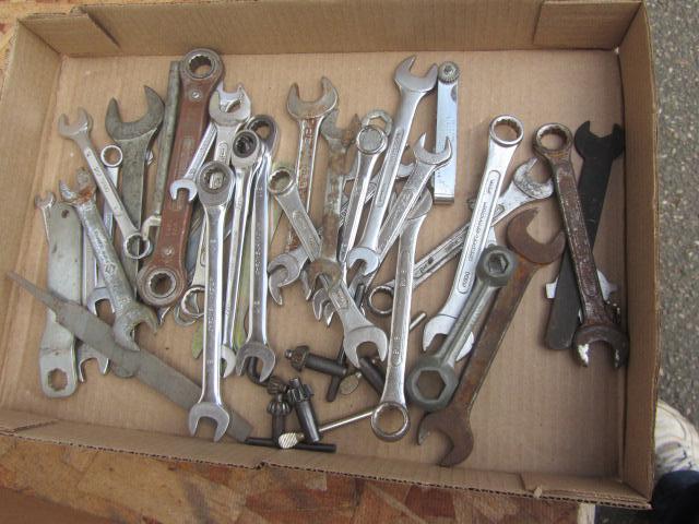 lot 167 image: Combination Wrenches, Feeler Gauges