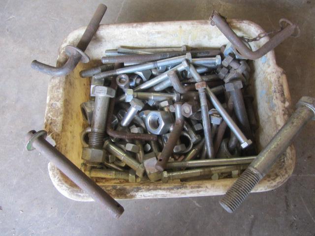 lot 171 image: Bolts, Nuts, Draw Bar Pins