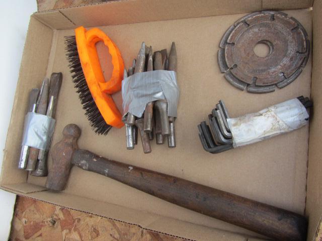 lot 175 image: Cold Chisels, Punches, Air Chisel Bits